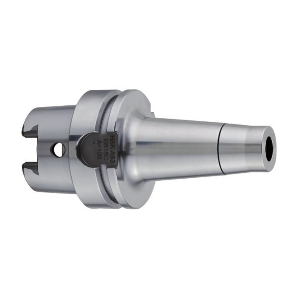 Slanting type spring collet handle holder HSK-A63